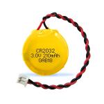 Li-MnO2 Coin Battery With Solder Tabs,Temperature -20℃ ~ +70℃