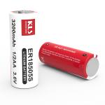 ER18505S Li-SoCl2 high temperature battery,3.6V 3200 mAh
