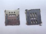 Nano SIM Card Connector,Tray type,6Pin,H1.55mm,with CD Pin