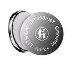 Li-MnO2 Coin Battery CR2032HT,3V 200mAh,Temperature -40℃ ~ +125℃