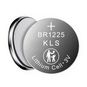 lithium Poly-carbon monofluoride Coin Battery BR1225,3V 45mAh,Temperature -40℃ ~ +85℃