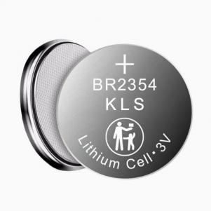 lithium Poly-carbon monofluoride Coin Battery BR2354,3V 420mAh,Temperature -40℃ ~ +85℃
