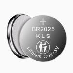 lithium Poly-carbon monofluoride Coin Battery BR2025,3V 130mAh,Temperature -40℃ ~ +85℃