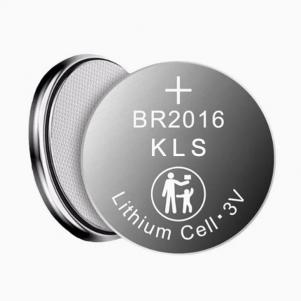 lithium Poly-carbon monofluoride Coin Battery BR2016,3V 70mAh,Temperature -40℃ ~ +85℃