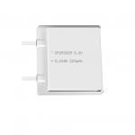 Lithium manganese pouch battery,Size 2.7*31.0*26.0mm,3V 220mAh,Temperature -20℃ ~ +70℃