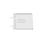 Lithium manganese pouch battery,Size 4.0*38.0*43.0mm,3V 1400mAh,Temperature -20℃ ~ +70℃