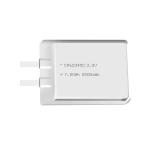 Lithium manganese pouch battery,Size 6.2*35.0*51.0mm,3V 2500mAh,Temperature -20℃ ~ +70℃