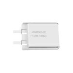 Lithium manganese pouch battery,Size 6.3*38.0*43.0mm,3V 2400mAh,Temperature -20℃ ~ +70℃