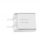 Lithium manganese pouch battery,Size 7.7*25.5*26.0mm,3V 900mAh,Temperature -20℃ ~ +70℃