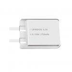 Lithium manganese pouch battery,Size 9.7*25.0*35.0mm,3V 1700mAh,Temperature -20℃ ~ +70℃