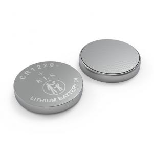 Li-MnO2 Coin Battery CR1220,3V 38mAh,Temperature -20℃ ~ +70℃