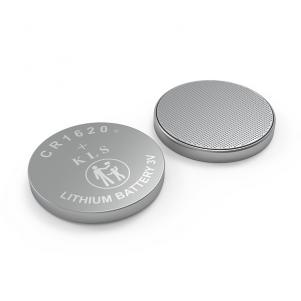 Li-MnO2 Coin Battery CR1620,3V 70mAh,Temperature -20℃ ~ +70℃