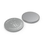 Li-MnO2 Coin Battery CR2016,3V 80mAh,Temperature -20℃ ~ +70℃