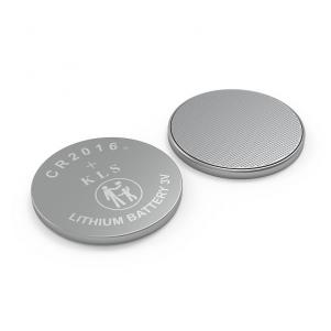 Li-MnO2 Coin Battery CR2016,3V 80mAh,Temperature -20℃ ~ +70℃