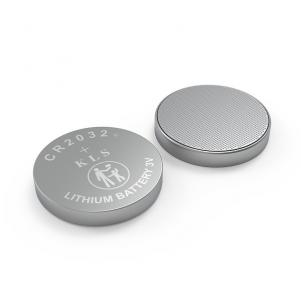 Li-MnO2 Coin Battery CR2032,3V 220mAh,Temperature -20℃ ~ +70℃