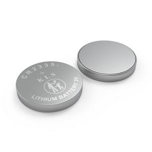 Li-MnO2 Coin Battery CR2335,3V 300mAh,Temperature -20℃ ~ +70℃