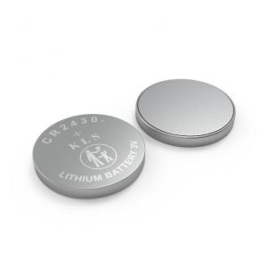 Li-MnO2 Coin Battery CR2430,3V 270mAh,Temperature -20℃ ~ +70℃