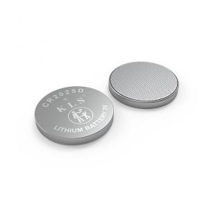 Li-MnO2 Coin Battery CR2025D,3V 150mAh,Temperature -55℃ ~ +60℃