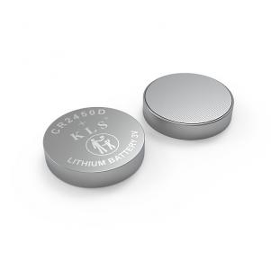 Li-MnO2 Coin Battery CR2450D,3V 600mAh,Temperature -55℃ ~ +60℃