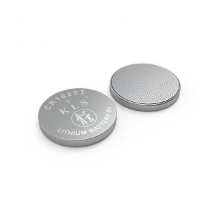 Li-MnO2 Coin Battery CR1620T,3V 70mAh,Temperature -40℃ ~ +85℃