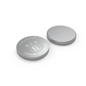 Li-MnO2 Coin Battery CR2020T,3V 130mAh,Temperature -40℃ ~ +85℃