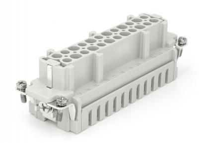 Female Inserts,Contacts 24+PE,Crimp connection,16A 500V