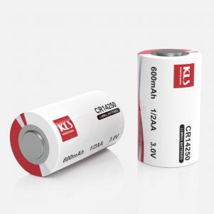CR14250 Lithium Manganese battery,Hermetically Sealed Spiral Type,3.0V 600 mAh