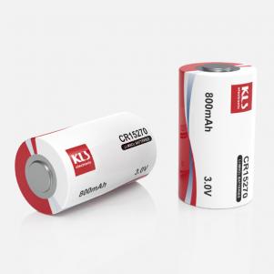 CR15270 Lithium Manganese battery,Hermetically Sealed Spiral Type,3.0V 800 mAh