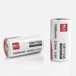 CR17335 Lithium Manganese battery,Hermetically Sealed Spiral Type,3.0V 1500 mAh
