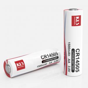 CR14505 Lithium Manganese battery,Hermetically Sealed Spiral Type,3.0V 1500 mAh