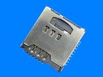 2 In 1 SIM Card +Micro SD Connector,PUSH PULL,H2.7mm