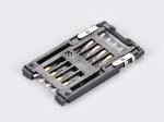 6P & 8P SIM Card Connector Hinged type,H2.5mm