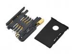 SIM Card Connector ,PUSH PUSH,6P+2P & 8P+2P