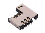 SIM Card Connector;PUSH PULL,6P+2P,H3.0mm