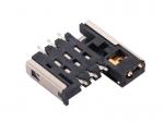 SIM Card Connector;PUSH PULL,6P+2P,H3.0mm