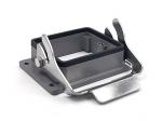 H32B Classic compact Housing,Bulkhead mounting,Single Locking Latch