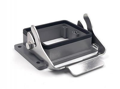 H32B Classic compact Housing,Bulkhead mounting,Single Locking Latch