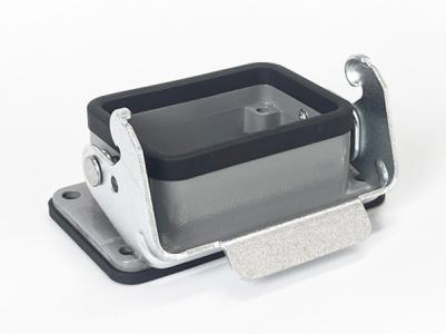 H6B Classic compact Housing,Bulkhead mounting,Single Locking Latch